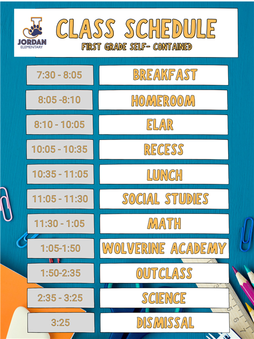 Schedule 